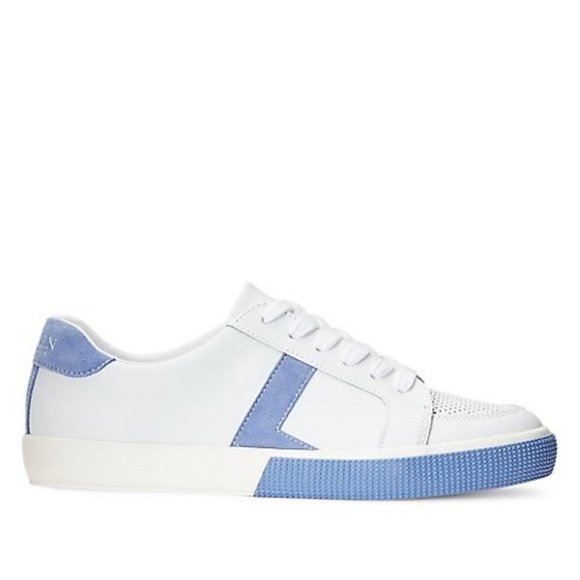 #67 Ralph Lauren Lauren Ralph Jennefer Sneakers 8B - Picture 1 of 4